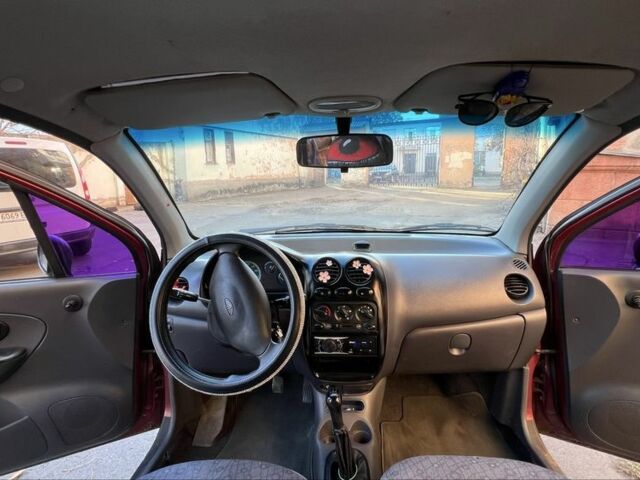 Красный Дэу Матиз, объемом двигателя 0.8 л и пробегом 3 тыс. км за 2000 $, фото 5 на Automoto.ua