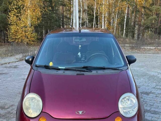 Красный Дэу Матиз, объемом двигателя 0.8 л и пробегом 140 тыс. км за 2800 $, фото 7 на Automoto.ua