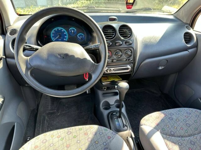 Красный Дэу Матиз, объемом двигателя 0.8 л и пробегом 100 тыс. км за 3000 $, фото 15 на Automoto.ua