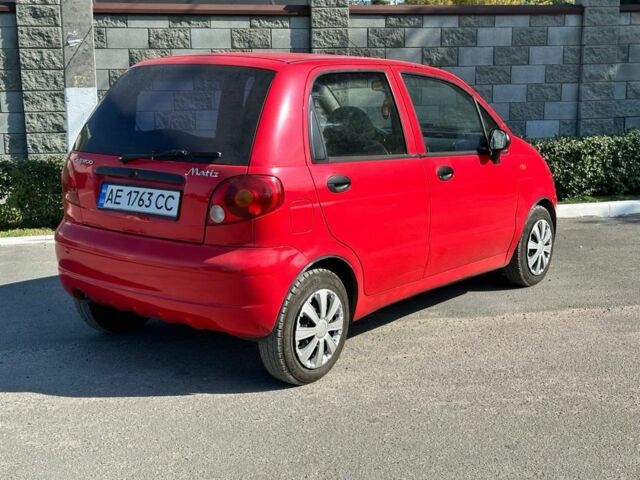 Красный Дэу Матиз, объемом двигателя 0.8 л и пробегом 100 тыс. км за 3000 $, фото 4 на Automoto.ua