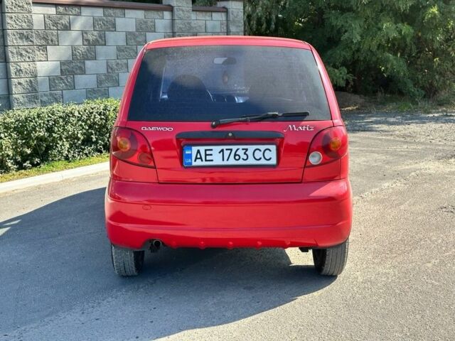 Красный Дэу Матиз, объемом двигателя 0.8 л и пробегом 100 тыс. км за 3000 $, фото 3 на Automoto.ua