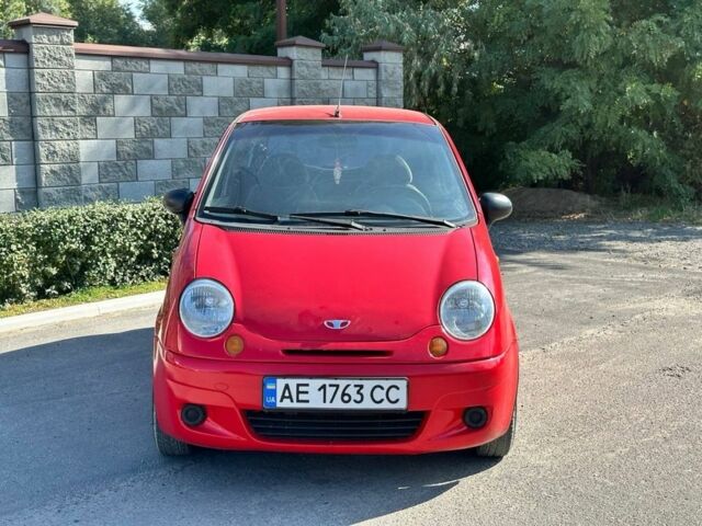 Красный Дэу Матиз, объемом двигателя 0.8 л и пробегом 100 тыс. км за 3000 $, фото 7 на Automoto.ua