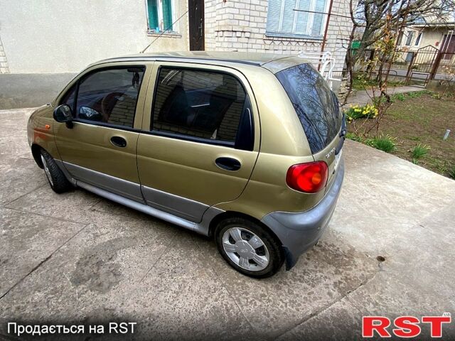 Деу Матіз, об'ємом двигуна 10 л та пробігом 107 тис. км за 2000 $, фото 1 на Automoto.ua