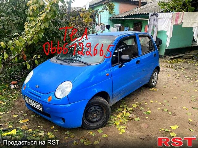 Дэу Матиз, объемом двигателя 10 л и пробегом 120 тыс. км за 1377 $, фото 3 на Automoto.ua