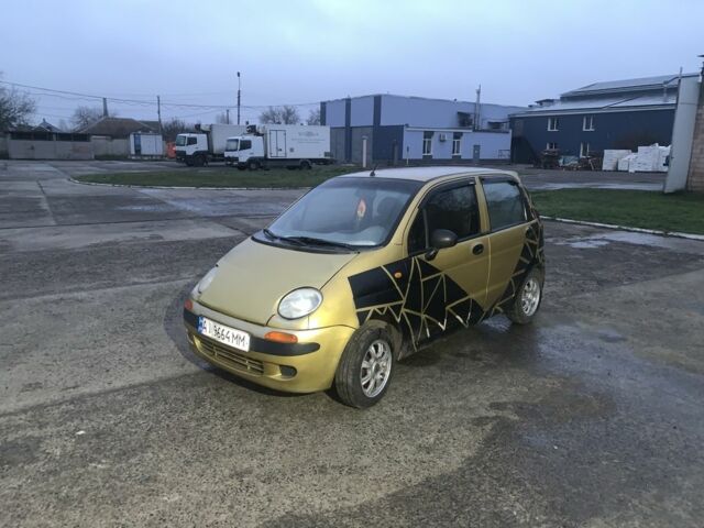 Жовтий Деу Матіз, об'ємом двигуна 0.8 л та пробігом 200 тис. км за 1585 $, фото 1 на Automoto.ua