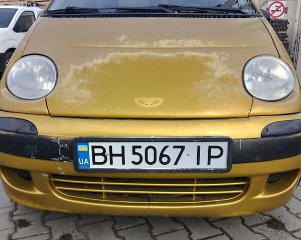 Желтый Дэу Матиз, объемом двигателя 0.8 л и пробегом 165 тыс. км за 1400 $, фото 8 на Automoto.ua