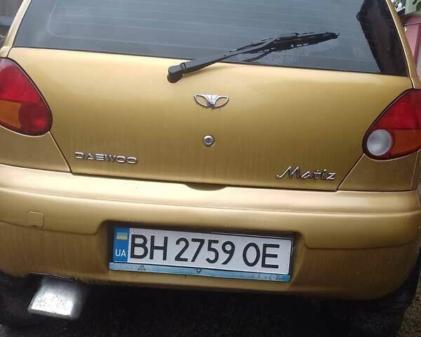Жовтий Деу Матіз, об'ємом двигуна 0.8 л та пробігом 176 тис. км за 1500 $, фото 4 на Automoto.ua