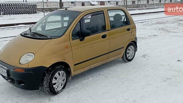 Жовтий Деу Матіз, об'ємом двигуна 0.8 л та пробігом 100 тис. км за 1800 $, фото 5 на Automoto.ua