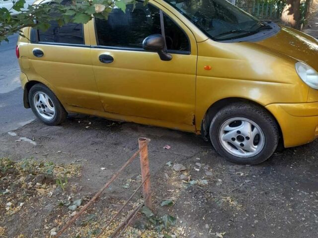 Желтый Дэу Матиз, объемом двигателя 0 л и пробегом 260 тыс. км за 1202 $, фото 2 на Automoto.ua