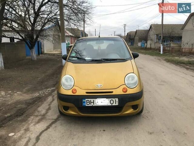 Желтый Дэу Матиз, объемом двигателя 1 л и пробегом 213 тыс. км за 1500 $, фото 11 на Automoto.ua