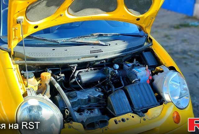 Жовтий Деу Матіз, об'ємом двигуна 0.8 л та пробігом 149 тис. км за 2750 $, фото 9 на Automoto.ua