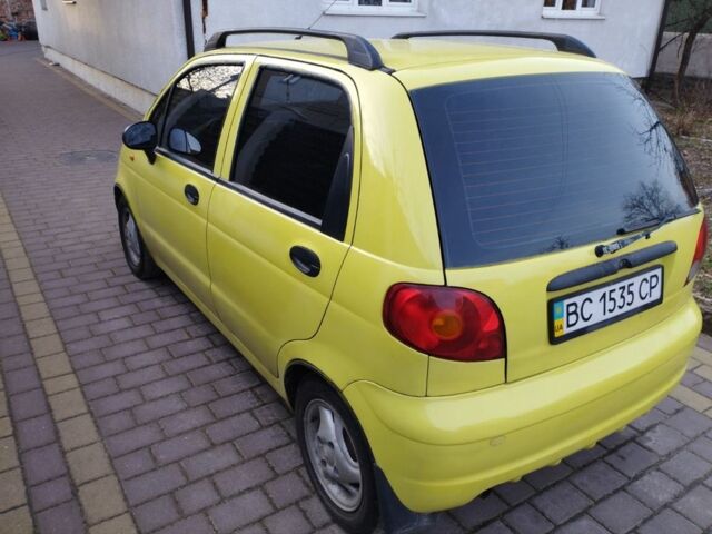 Жовтий Деу Матіз, об'ємом двигуна 0.8 л та пробігом 156 тис. км за 2200 $, фото 1 на Automoto.ua