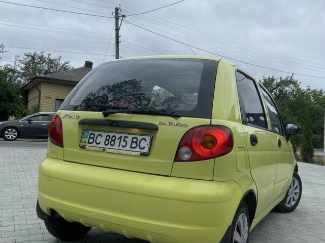 Жовтий Деу Матіз, об'ємом двигуна 0.8 л та пробігом 106 тис. км за 1600 $, фото 6 на Automoto.ua