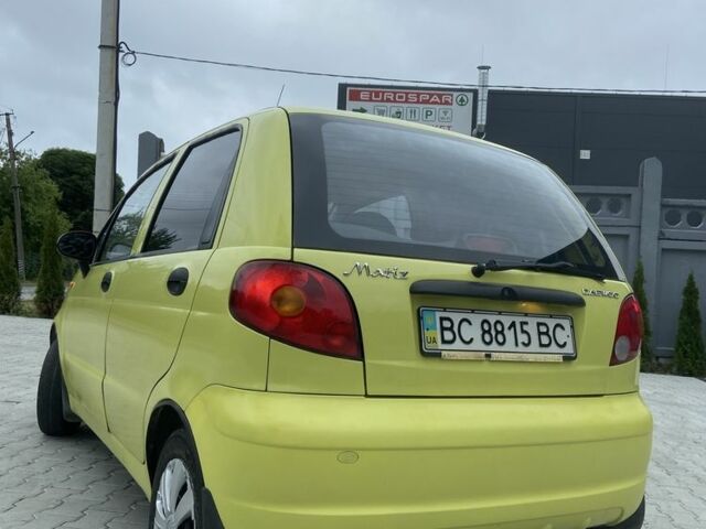 Жовтий Деу Матіз, об'ємом двигуна 0.8 л та пробігом 106 тис. км за 1600 $, фото 7 на Automoto.ua