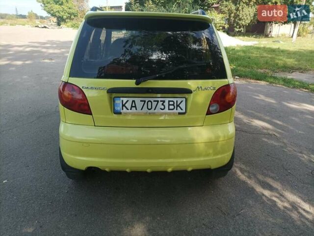 Жовтий Деу Матіз, об'ємом двигуна 0.8 л та пробігом 295 тис. км за 1800 $, фото 7 на Automoto.ua