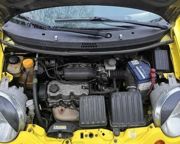 Жовтий Деу Матіз, об'ємом двигуна 0.8 л та пробігом 174 тис. км за 2600 $, фото 2 на Automoto.ua