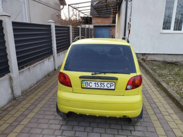 Жовтий Деу Матіз, об'ємом двигуна 0.8 л та пробігом 156 тис. км за 2200 $, фото 3 на Automoto.ua