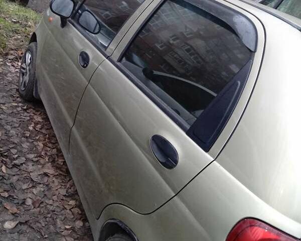Желтый Дэу Матиз, объемом двигателя 0.8 л и пробегом 89 тыс. км за 3200 $, фото 2 на Automoto.ua