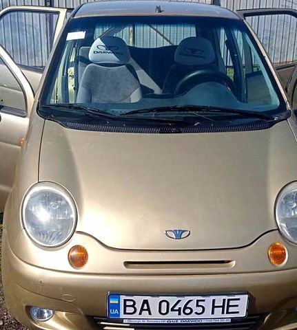 Желтый Дэу Матиз, объемом двигателя 0.8 л и пробегом 0 тыс. км за 1650 $, фото 4 на Automoto.ua