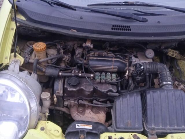 Жовтий Деу Матіз, об'ємом двигуна 0 л та пробігом 8 тис. км за 1210 $, фото 3 на Automoto.ua