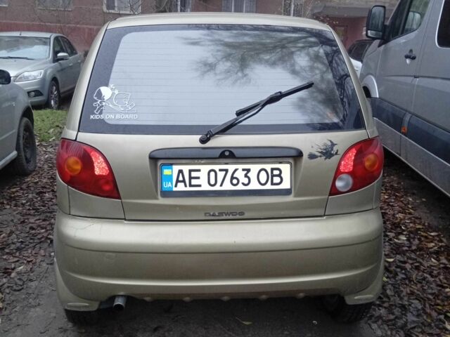 Жовтий Деу Матіз, об'ємом двигуна 0.8 л та пробігом 89 тис. км за 3200 $, фото 4 на Automoto.ua