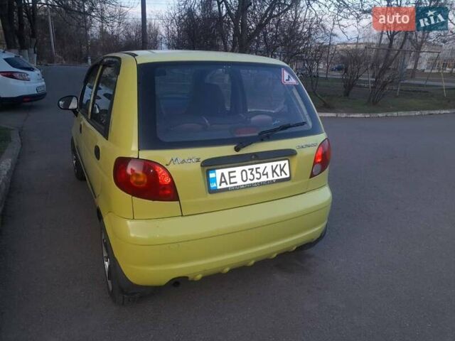 Желтый Дэу Матиз, объемом двигателя 0.8 л и пробегом 138 тыс. км за 2800 $, фото 26 на Automoto.ua