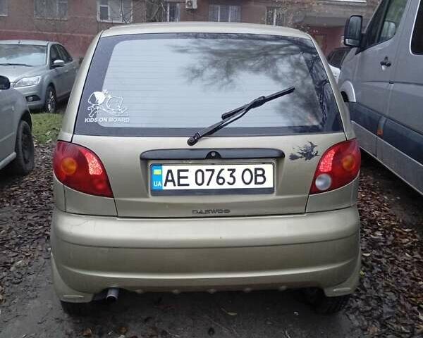 Желтый Дэу Матиз, объемом двигателя 0.8 л и пробегом 89 тыс. км за 3200 $, фото 3 на Automoto.ua