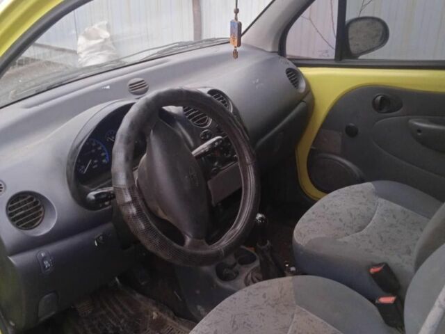 Жовтий Деу Матіз, об'ємом двигуна 0 л та пробігом 8 тис. км за 1210 $, фото 5 на Automoto.ua