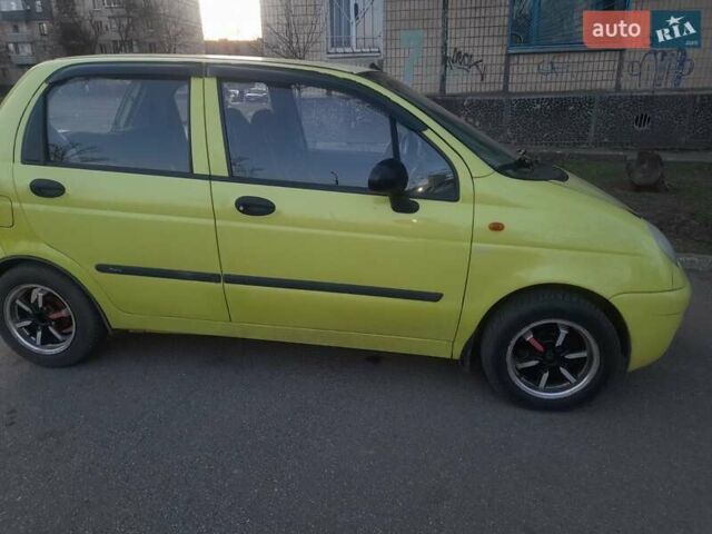 Желтый Дэу Матиз, объемом двигателя 0.8 л и пробегом 138 тыс. км за 2800 $, фото 30 на Automoto.ua