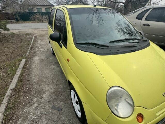 Жовтий Деу Матіз, об'ємом двигуна 0.8 л та пробігом 150 тис. км за 1800 $, фото 1 на Automoto.ua