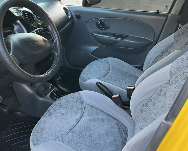 Жовтий Деу Матіз, об'ємом двигуна 0.8 л та пробігом 90 тис. км за 2799 $, фото 14 на Automoto.ua