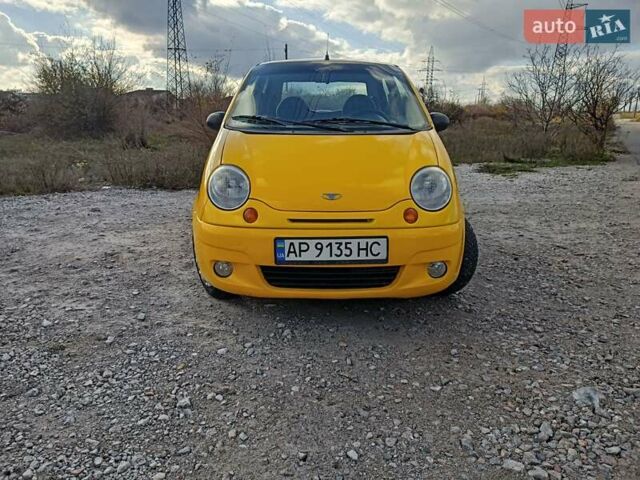 Жовтий Деу Матіз, об'ємом двигуна 1 л та пробігом 169 тис. км за 2300 $, фото 5 на Automoto.ua