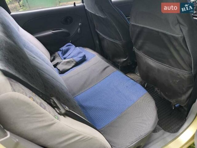 Желтый Дэу Матиз, объемом двигателя 0.8 л и пробегом 185 тыс. км за 1500 $, фото 13 на Automoto.ua