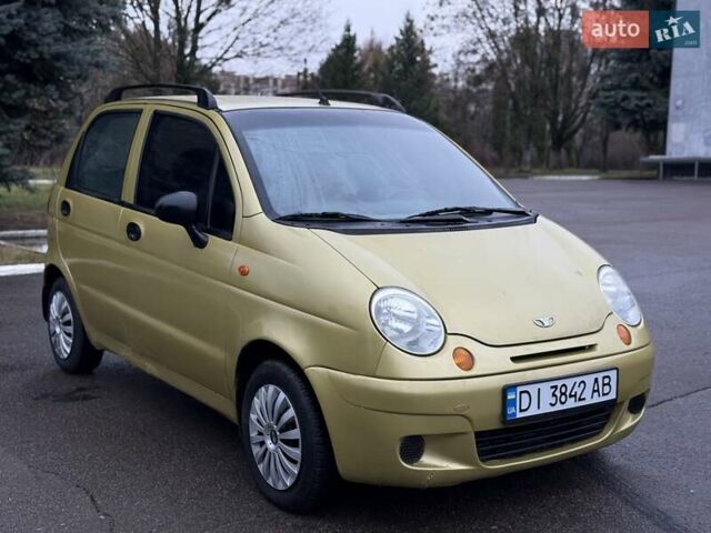 Желтый Дэу Матиз, объемом двигателя 0.8 л и пробегом 115 тыс. км за 1950 $, фото 11 на Automoto.ua