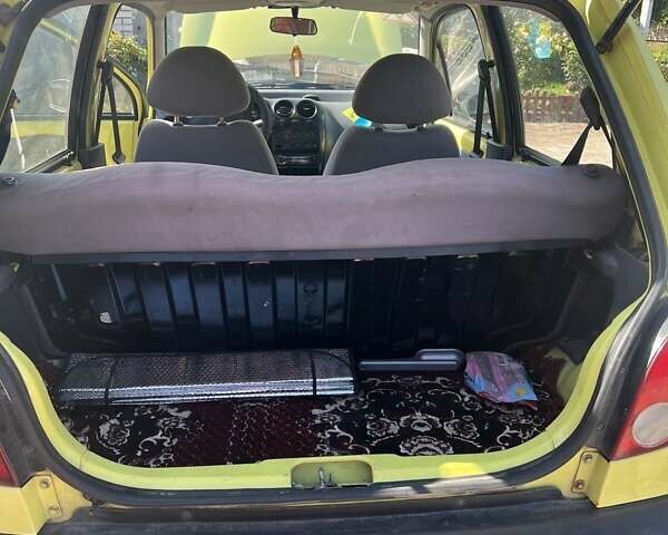 Жовтий Деу Матіз, об'ємом двигуна 0.8 л та пробігом 156 тис. км за 1700 $, фото 11 на Automoto.ua