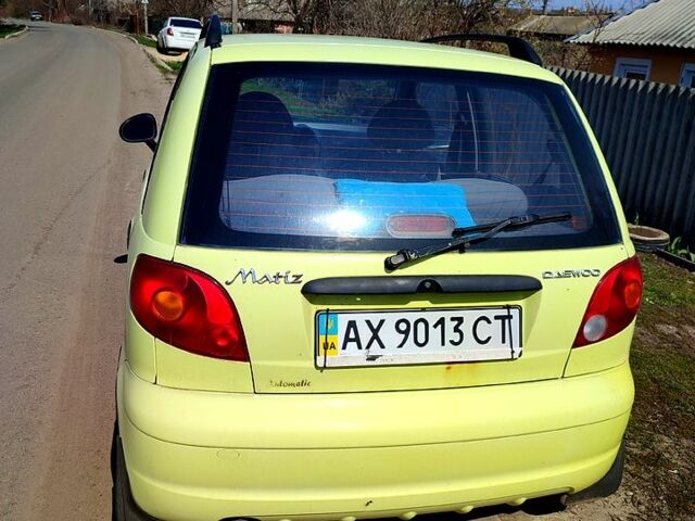 Жовтий Деу Матіз, об'ємом двигуна 8 л та пробігом 129 тис. км за 2600 $, фото 2 на Automoto.ua