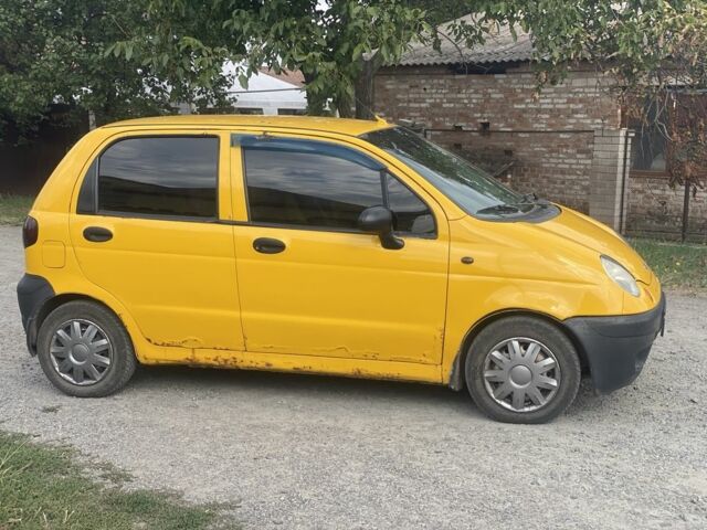 Жовтий Деу Матіз, об'ємом двигуна 0.8 л та пробігом 118 тис. км за 1250 $, фото 3 на Automoto.ua