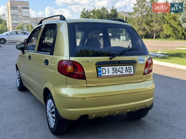 Желтый Дэу Матиз, объемом двигателя 0.8 л и пробегом 112 тыс. км за 2499 $, фото 20 на Automoto.ua