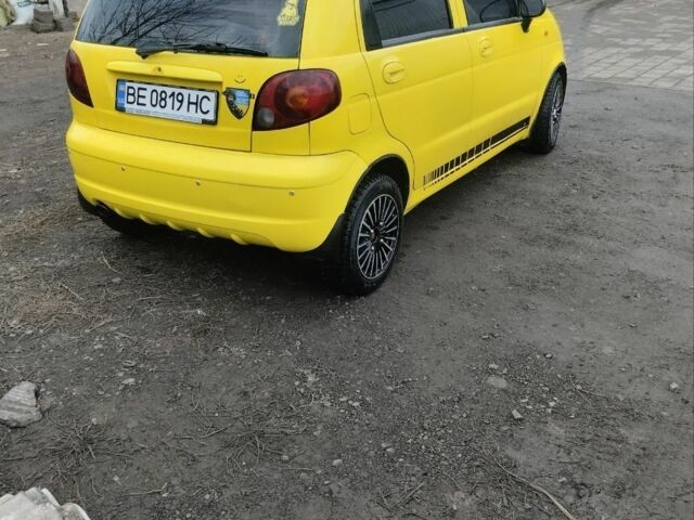 Жовтий Деу Матіз, об'ємом двигуна 0.8 л та пробігом 11 тис. км за 2800 $, фото 1 на Automoto.ua