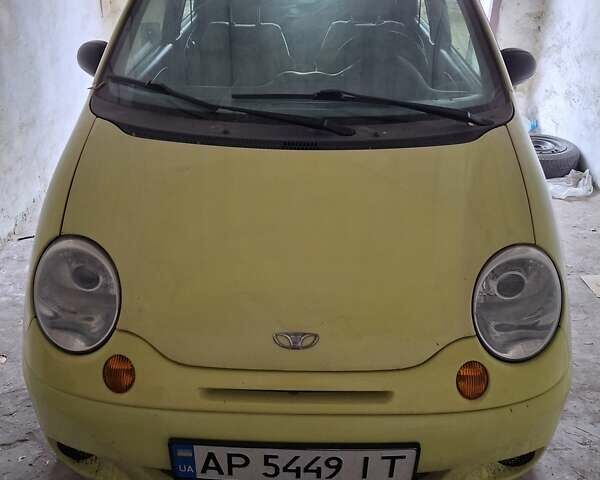 Жовтий Деу Матіз, об'ємом двигуна 0.8 л та пробігом 90 тис. км за 3200 $, фото 2 на Automoto.ua