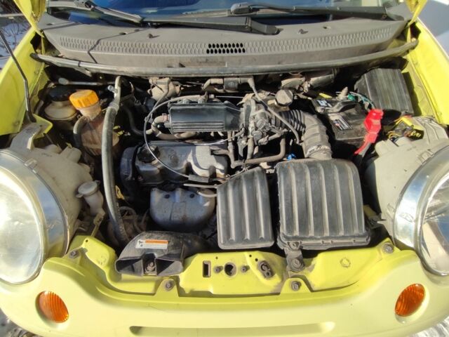 Желтый Дэу Матиз, объемом двигателя 0.8 л и пробегом 54 тыс. км за 2800 $, фото 7 на Automoto.ua