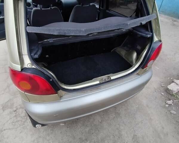 Желтый Дэу Матиз, объемом двигателя 1 л и пробегом 154 тыс. км за 2700 $, фото 10 на Automoto.ua