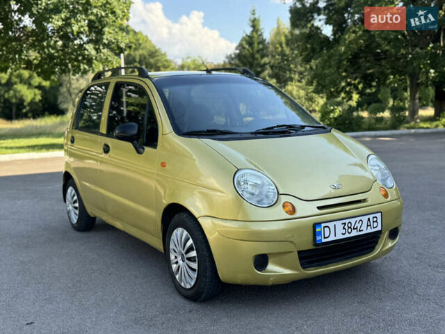 Желтый Дэу Матиз, объемом двигателя 0.8 л и пробегом 112 тыс. км за 2499 $, фото 12 на Automoto.ua