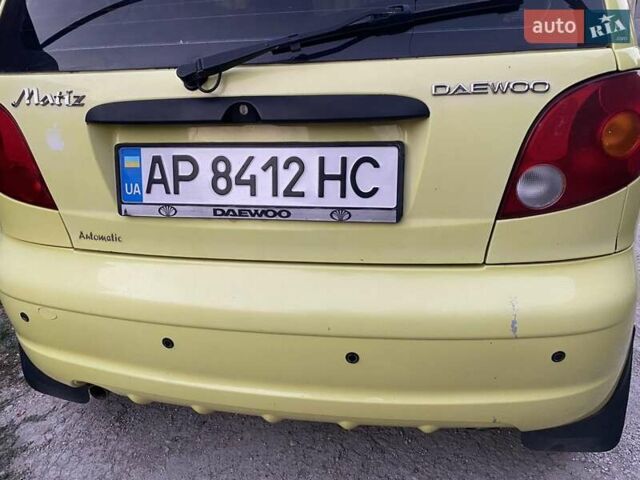 Желтый Дэу Матиз, объемом двигателя 0.8 л и пробегом 146 тыс. км за 2900 $, фото 7 на Automoto.ua