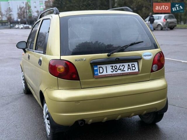 Желтый Дэу Матиз, объемом двигателя 0.8 л и пробегом 115 тыс. км за 1950 $, фото 19 на Automoto.ua