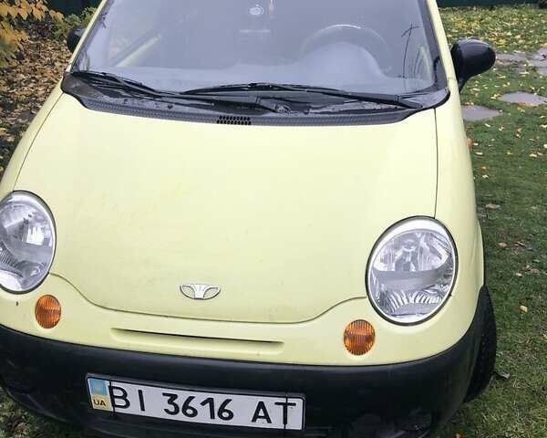 Дэу Матиз 2007 в Кременчуге на Automoto.ua Желтый Дэу Матиз, объемом двигателя 0.8 л и пробегом 114 тыс. км за 2200 $, фото 6 на Automoto.ua