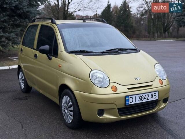 Желтый Дэу Матиз, объемом двигателя 0.8 л и пробегом 115 тыс. км за 1950 $, фото 10 на Automoto.ua