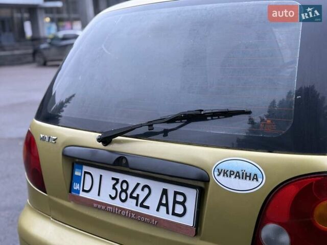 Желтый Дэу Матиз, объемом двигателя 0.8 л и пробегом 115 тыс. км за 1950 $, фото 17 на Automoto.ua
