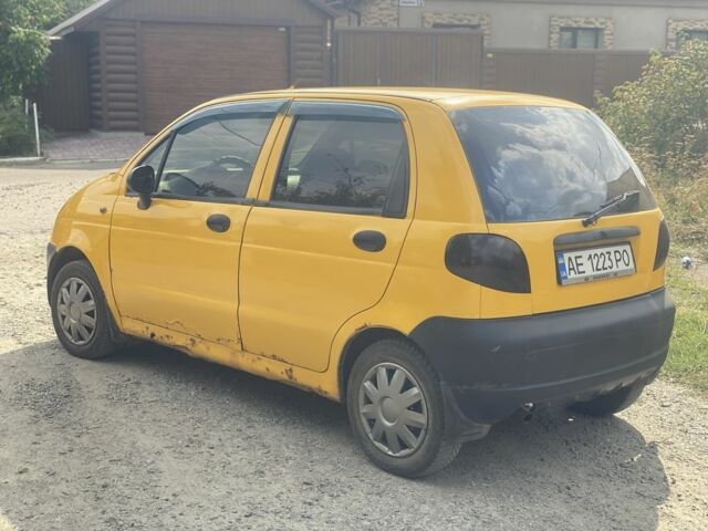 Жовтий Деу Матіз, об'ємом двигуна 0.8 л та пробігом 118 тис. км за 1250 $, фото 6 на Automoto.ua