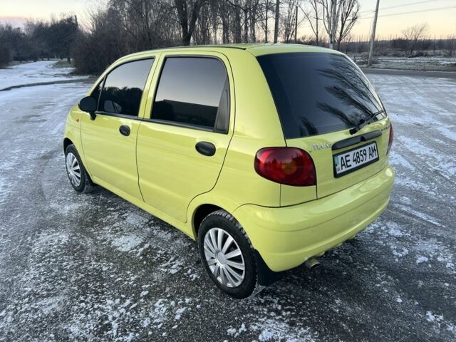 Жовтий Деу Матіз, об'ємом двигуна 0.8 л та пробігом 85 тис. км за 1990 $, фото 3 на Automoto.ua